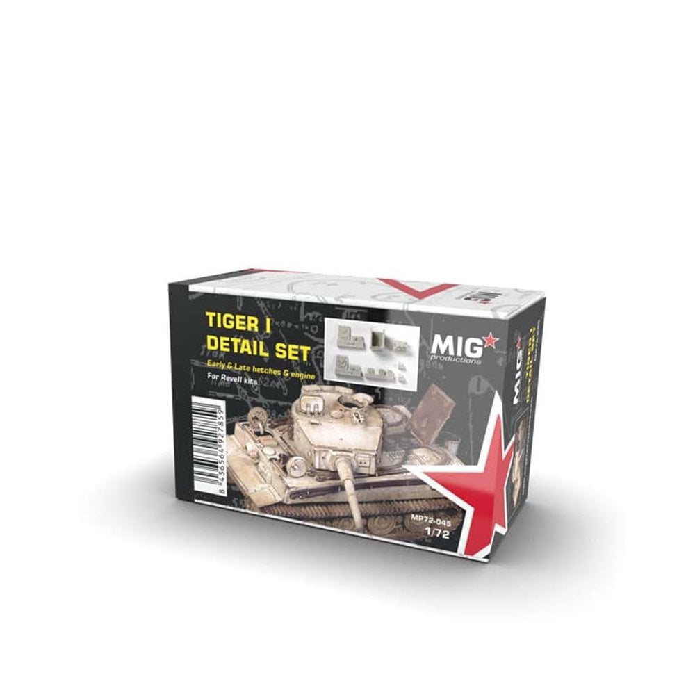1/72 Tiger I Detail Set Mig Productions MP72-045 1/72 Tiger I Detail Set Mig Productions MP72-045
