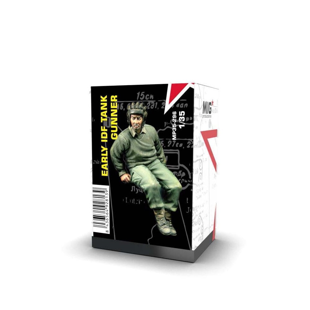 1/35 Early IDF Tank Gunner Mig Productions MP35-296 1/35 Early IDF Tank Gunner Mig Productions MP35-296