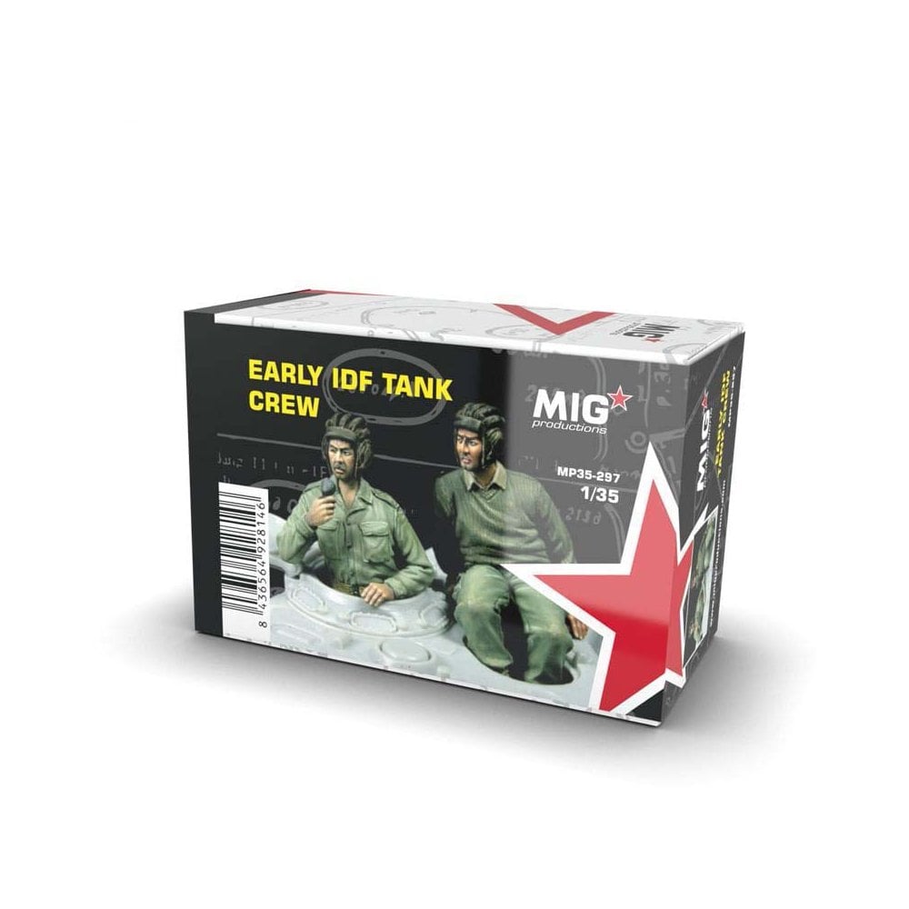 1/35 Early IDF Tank Crew Mig Productions MP35-297 1/35 Early IDF Tank Crew Mig Productions MP35-297