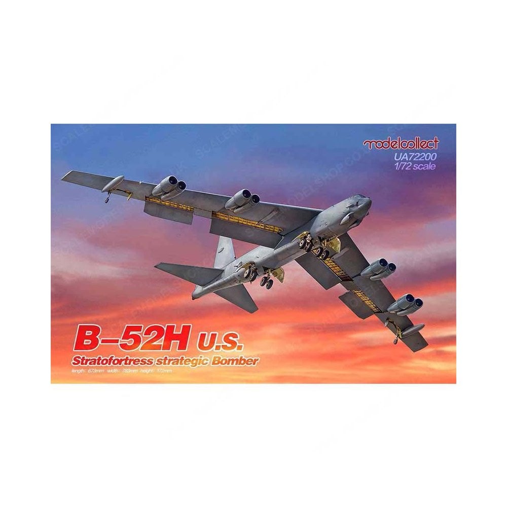 1/72 US B-52H Stratofortress Strategic Bomber Model Collect UA72200 1/72 US B-52H Stratofortress Strategic Bomber Model Collect UA72200