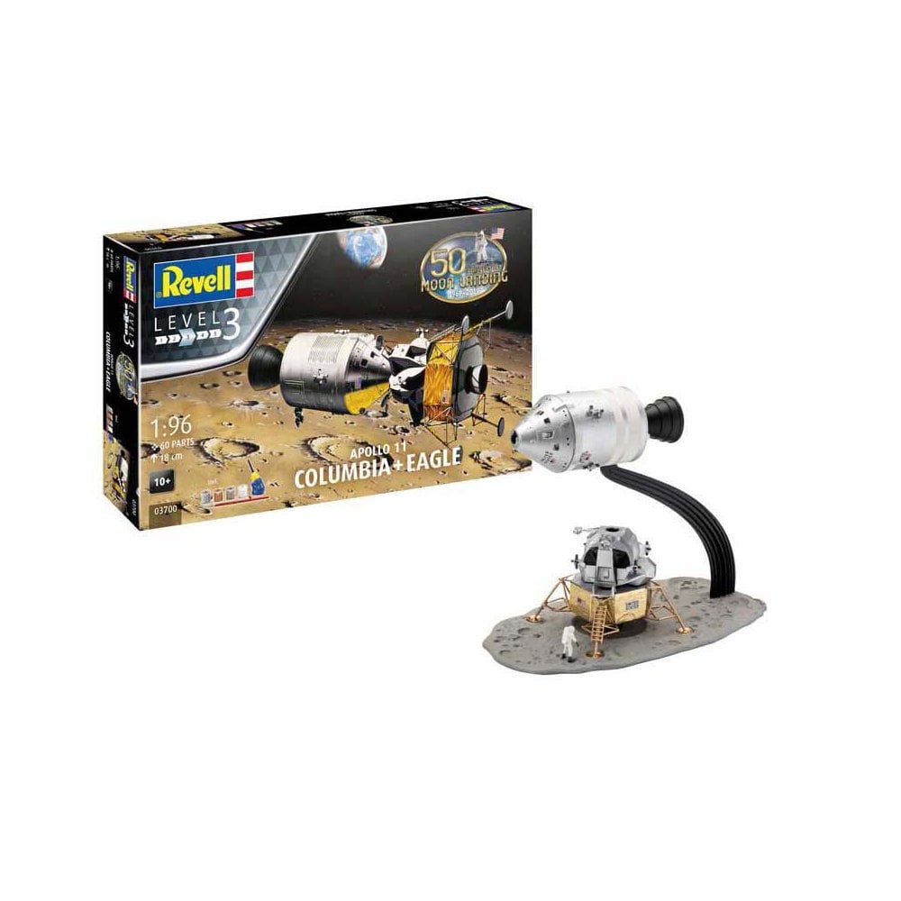 1/96 Apollo 11 "Columbia & Eagle" Gift Set Revell 03700 1/96 Apollo 11 "Columbia & Eagle" Gift Set Revell 03700