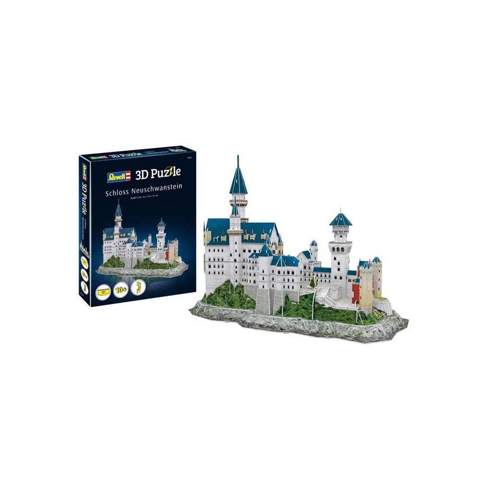 3D Puzzle Neuschwanstein Castle Revell 00205 3D Puzzle Neuschwanstein Castle Revell 00205