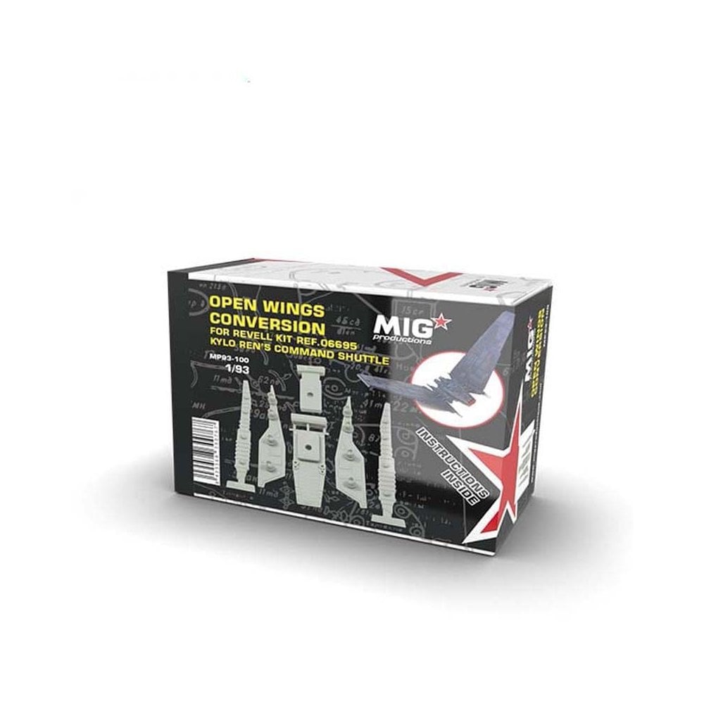 Open Wings Conversion For Kylo Ren'S Mig Productions MP93-100 Open Wings Conversion For Kylo Ren'S Mig Productions MP93-100