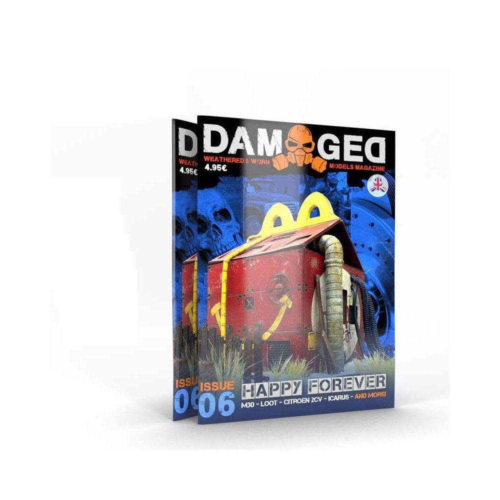 Damaged, Worn And Weathered Models Magazine No.6 Mig Productions ABT716 Damaged, Worn And Weathered Models Magazine No.6 Mig Productions ABT716