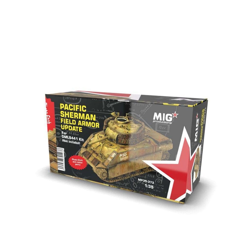 1/35 Pacific Sherman Field Armor Update Mig Productions MP35-373 1/35 Pacific Sherman Field Armor Update Mig Productions MP35-373