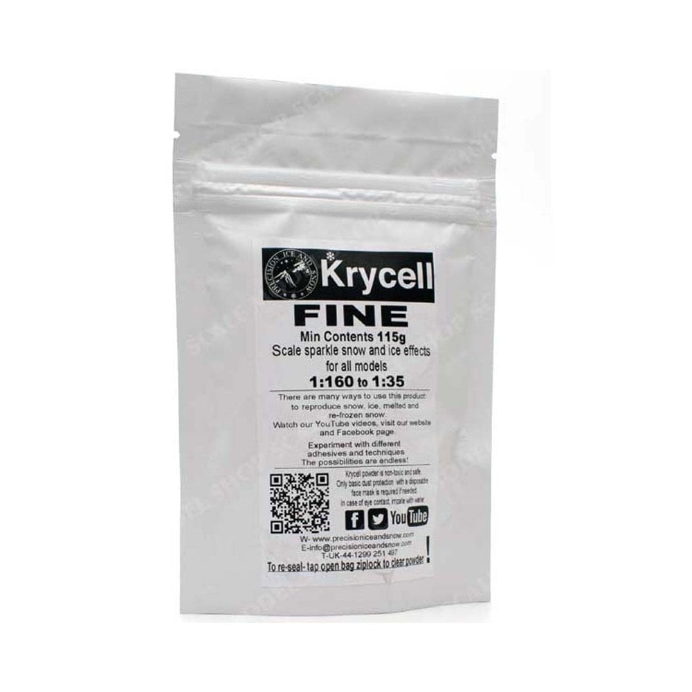115G Bag Of Krycell Fine Powder Precision Ice & Snow PSAI-115-F 115G Bag Of Krycell Fine Powder Precision Ice & Snow PSAI-115-F