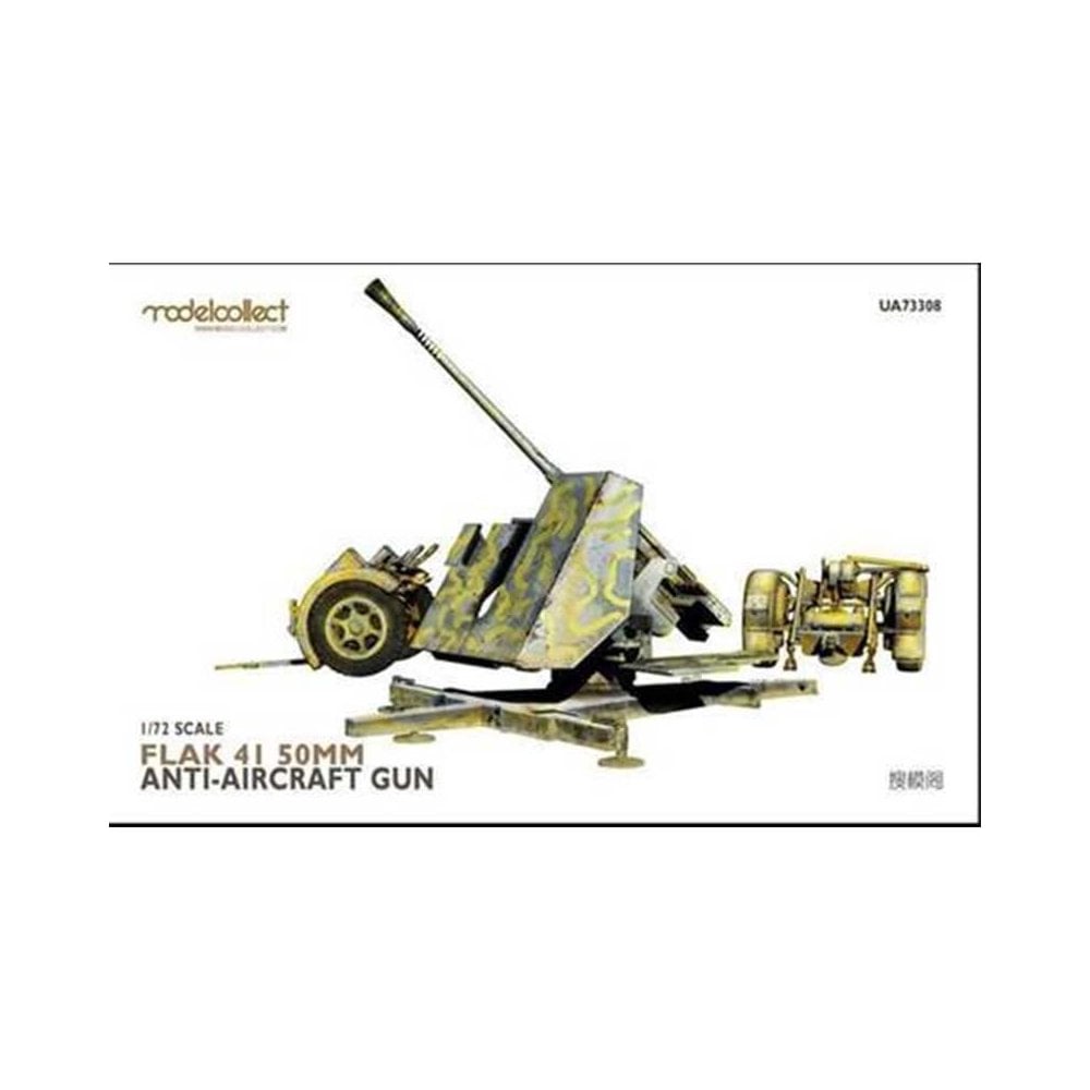 1/72 German Wwii 50mm Flak 41 Anti-Aircraft Gun Model Collect UA73308 1/72 German Wwii 50mm Flak 41 Anti-Aircraft Gun Model Collect UA73308