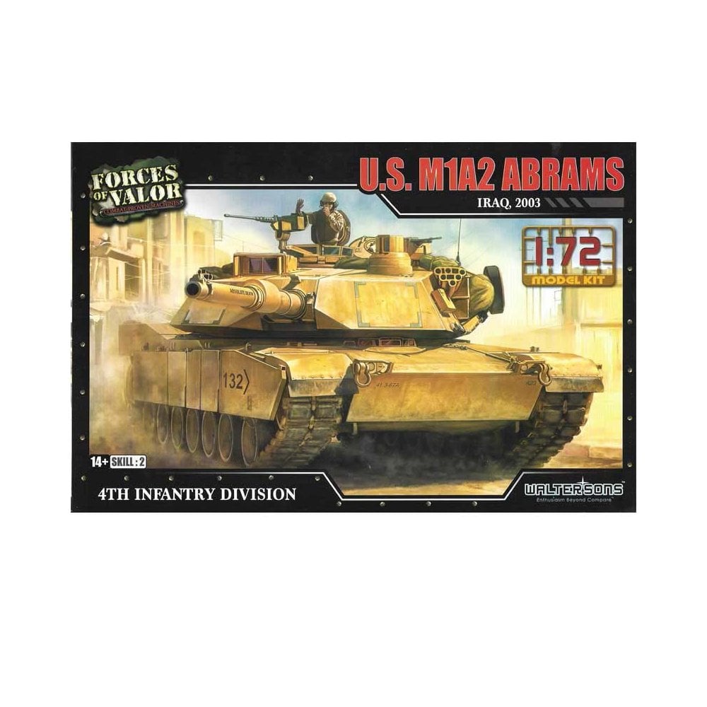 1/72 Us M1A2 Abrams Forces of Valor UN873005A 1/72 Us M1A2 Abrams Forces of Valor UN873005A