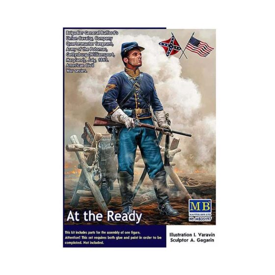 Master Box At The Ready Bufford's Union Cavalry ACW (1/35) MB-35197 Master Box At The Ready Bufford's Union Cavalry ACW (1/35) MB-35197