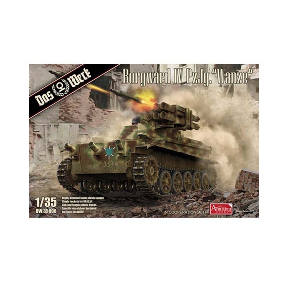1/35 Borgward IV Panzerjager Wanze Das Werk DW35008 1/35 Borgward IV Panzerjager Wanze Das Werk DW35008