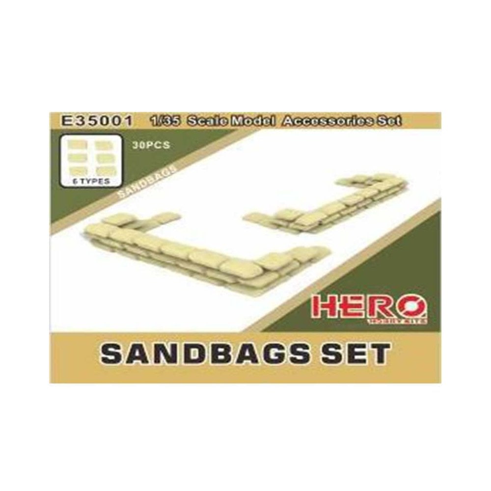 1/35 Sandbags Hero Hobby Kits E35001 1/35 Sandbags Hero Hobby Kits E35001