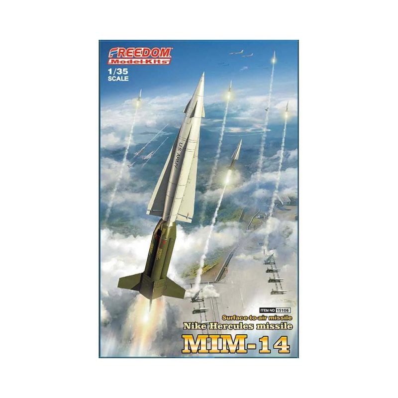 1/35 Nike Hercules MIN-14 Surface to Air Missile Freedom Models FD15106 1/35 Nike Hercules MIN-14 Surface to Air Missile Freedom Models FD15106