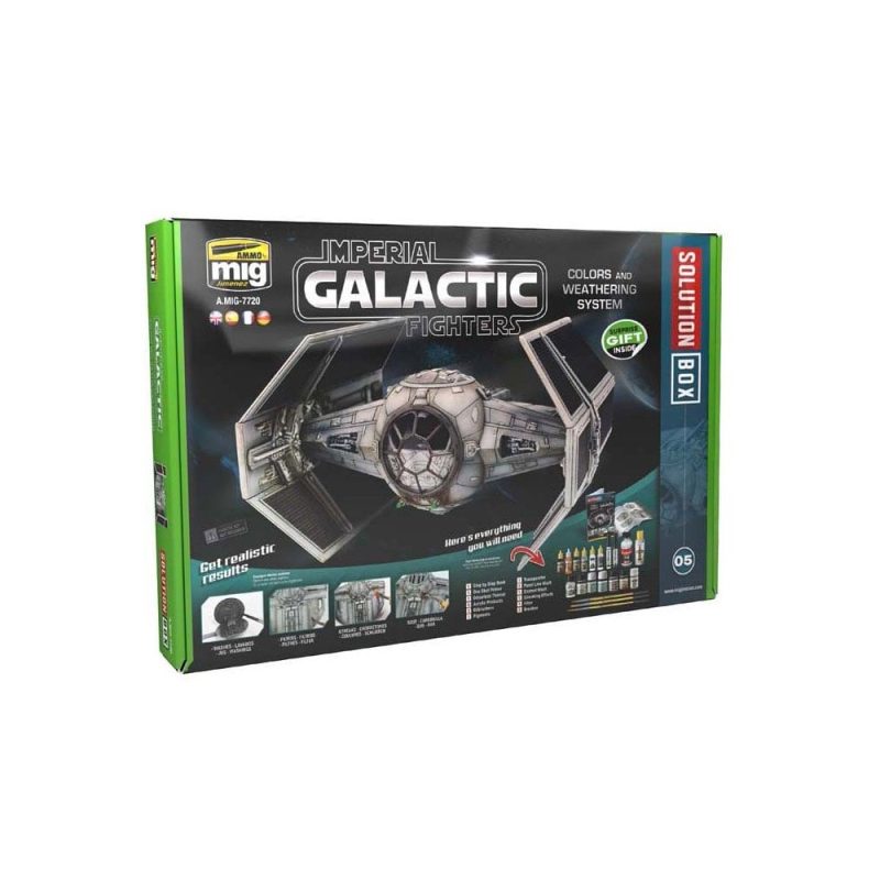 Solutions Box: How To Paint Imperial Galactic Fighters Ammo A.MIG-7720
