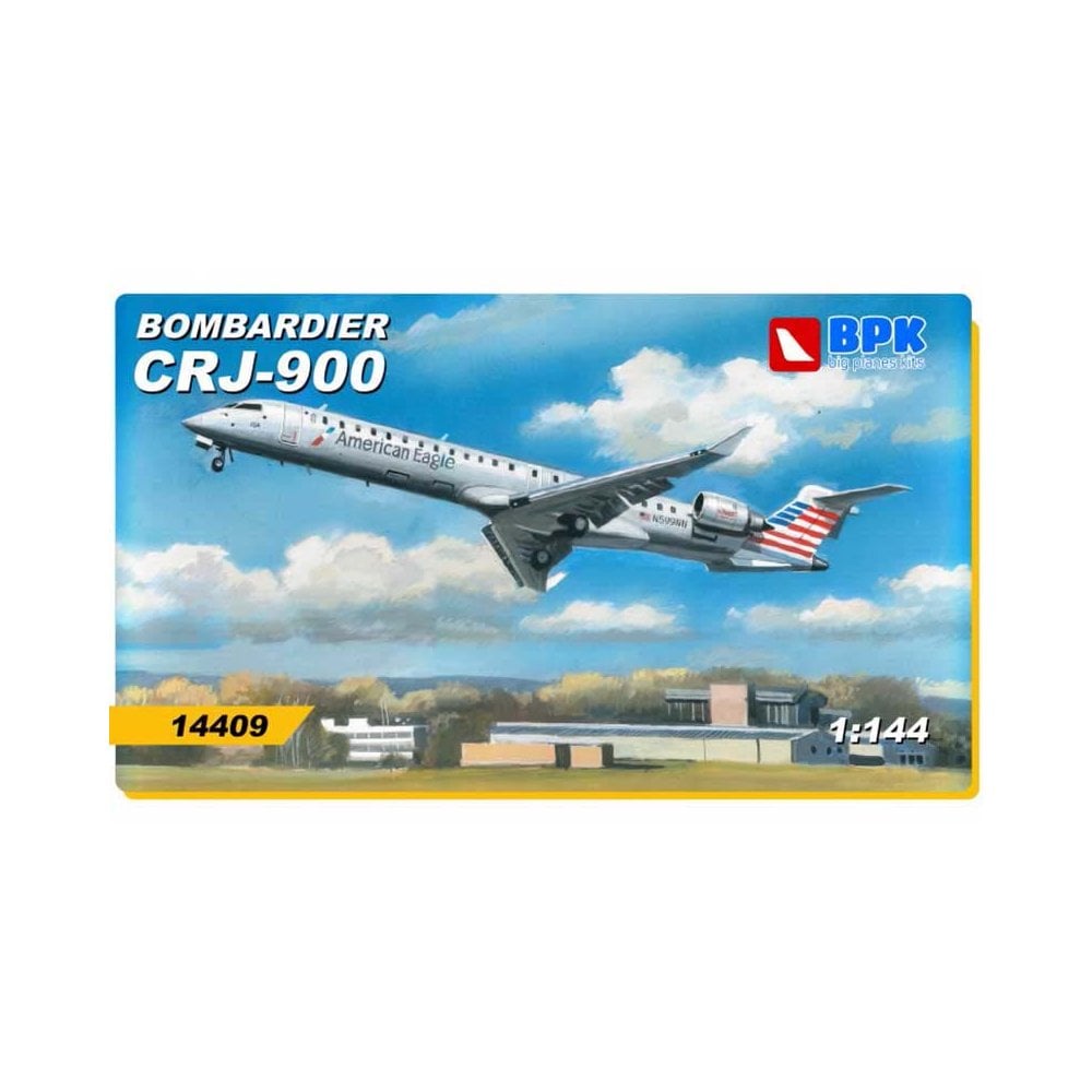 1/144 Bombardier CRJ-900 American Eagle Big Planes Kits BPK14409 1/144 Bombardier CRJ-900 American Eagle Big Planes Kits BPK14409