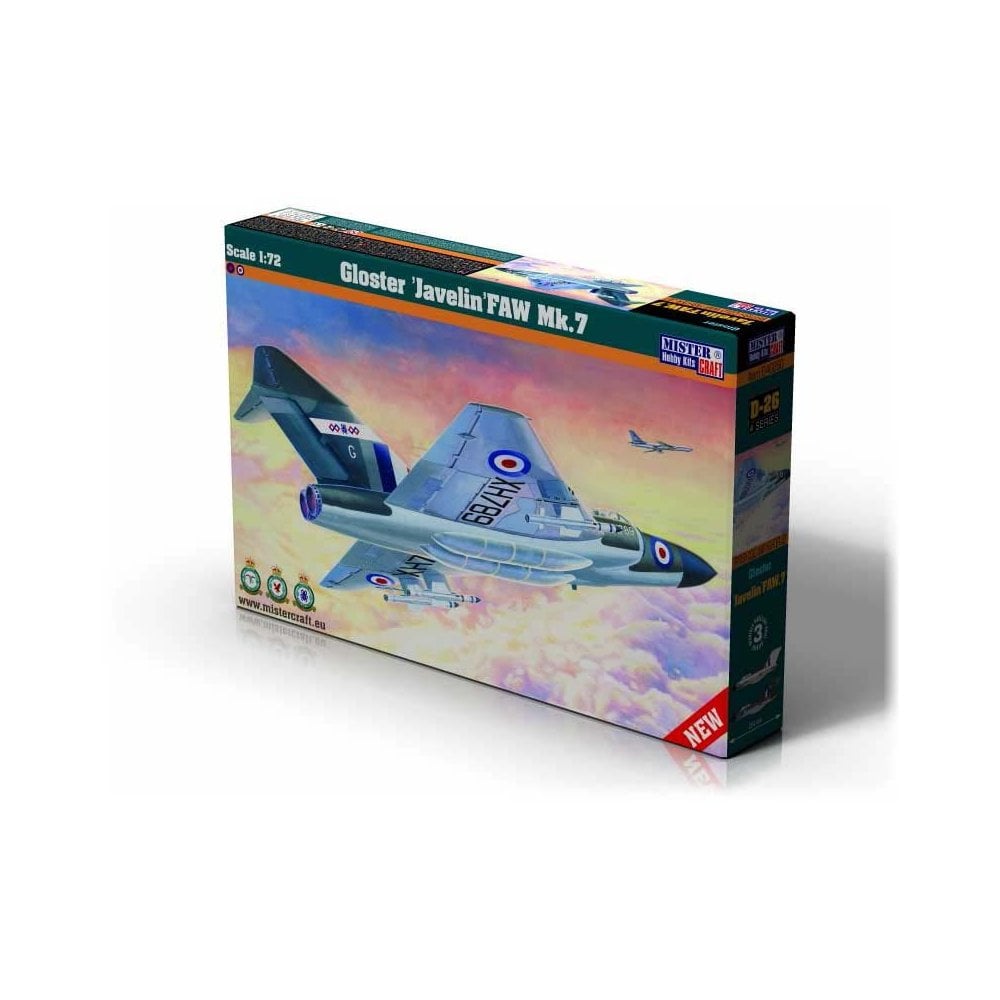 1/72 Gloster Javelin Mistercraft MCD26 1/72 Gloster Javelin Mistercraft MCD26