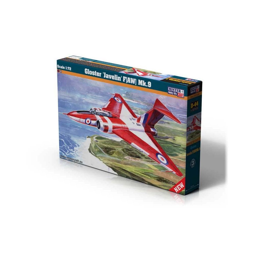 1/72 Gloster Javelin Faw Mk9 Mistercraft MCD44 1/72 Gloster Javelin Faw Mk9 Mistercraft MCD44