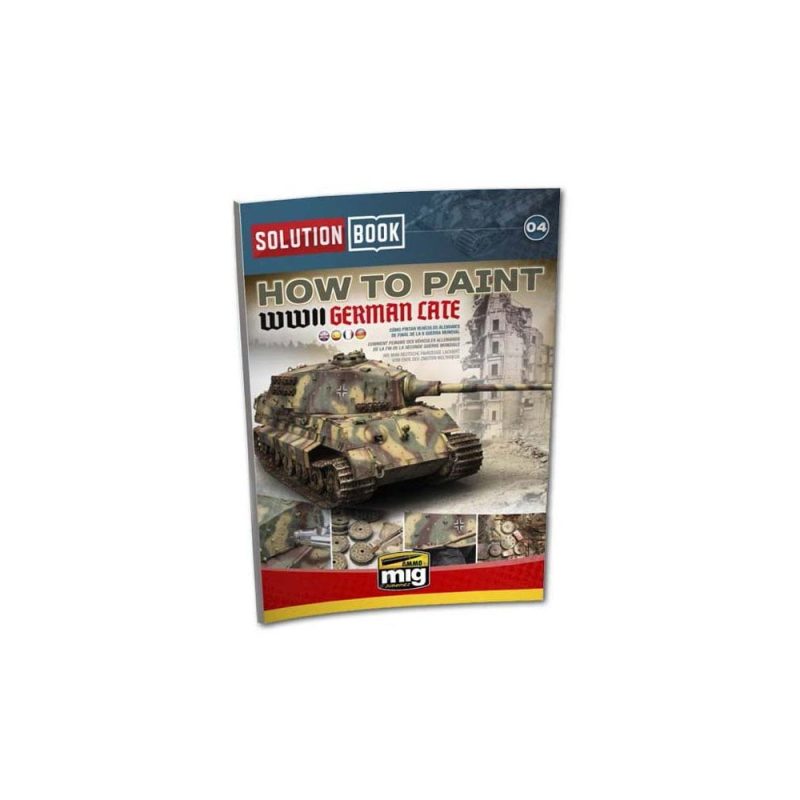 Solutions Book: How To Paint WWII German Late Ammo A.MIG-6503