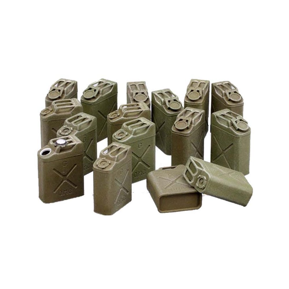 1/35 WWII U.S. Jerry Can Set Makes 12 Cans Asuka 35-L14 1/35 WWII U.S. Jerry Can Set Makes 12 Cans Asuka 35-L14