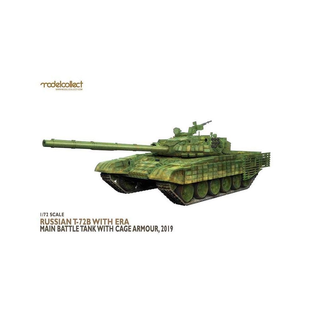 1/72 Russian T-72B with ERA Main Battle Tank Model Collect UA72174 1/72 Russian T-72B with ERA Main Battle Tank Model Collect UA72174