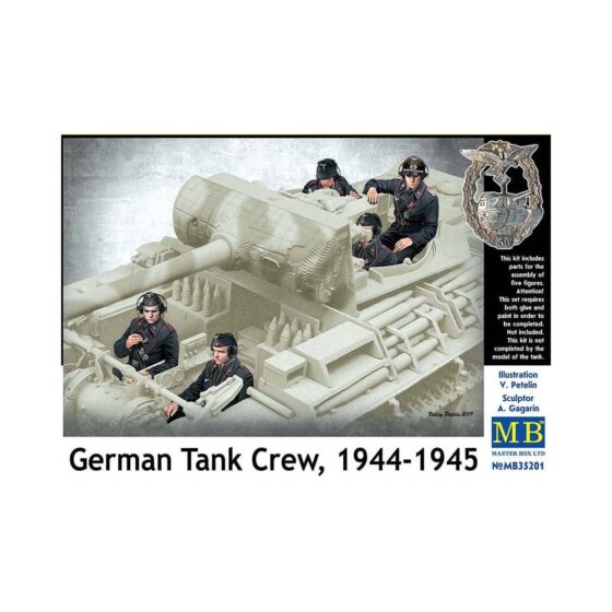 Master Box German Tank Crew 1944-1945 (1/35) MB-35201 Master Box German Tank Crew 1944-1945 (1/35) MB-35201