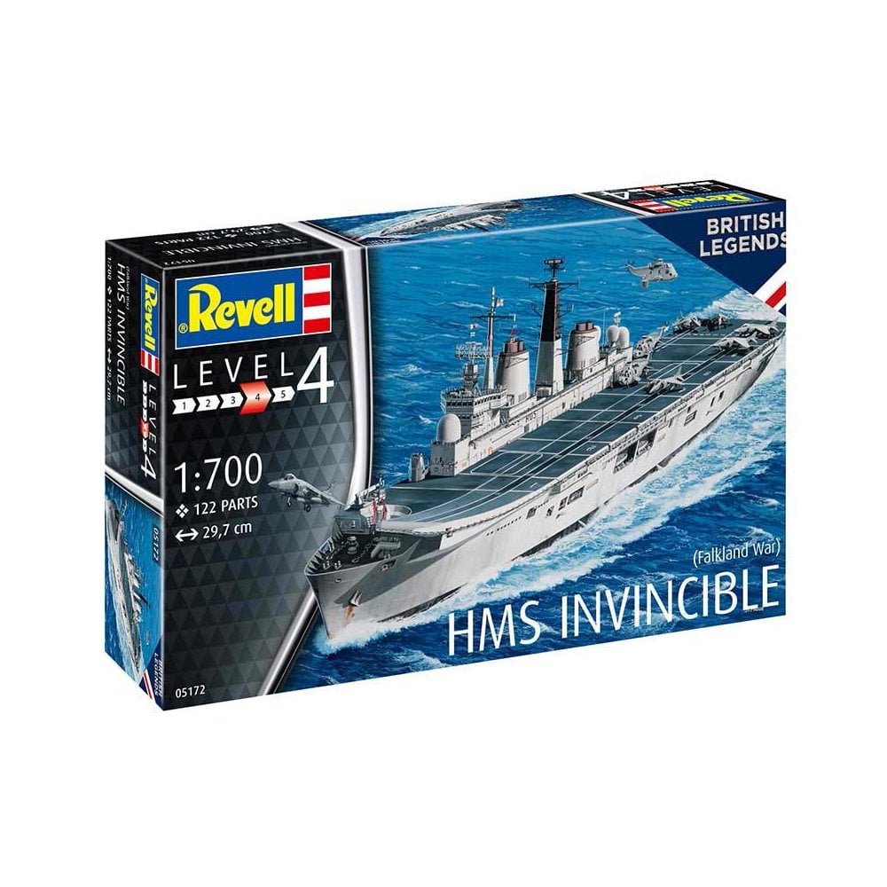1/700 HMS Invincible (Falkland War) Revell 05172 1/700 HMS Invincible (Falkland War) Revell 05172