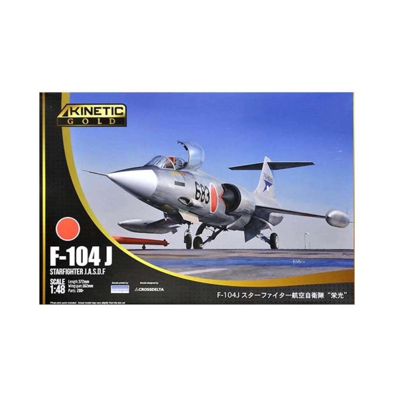 1/48 Lockheed F-104J Starfighter JASDF Kinetic 48080 1/48 Lockheed F-104J Starfighter JASDF Kinetic 48080