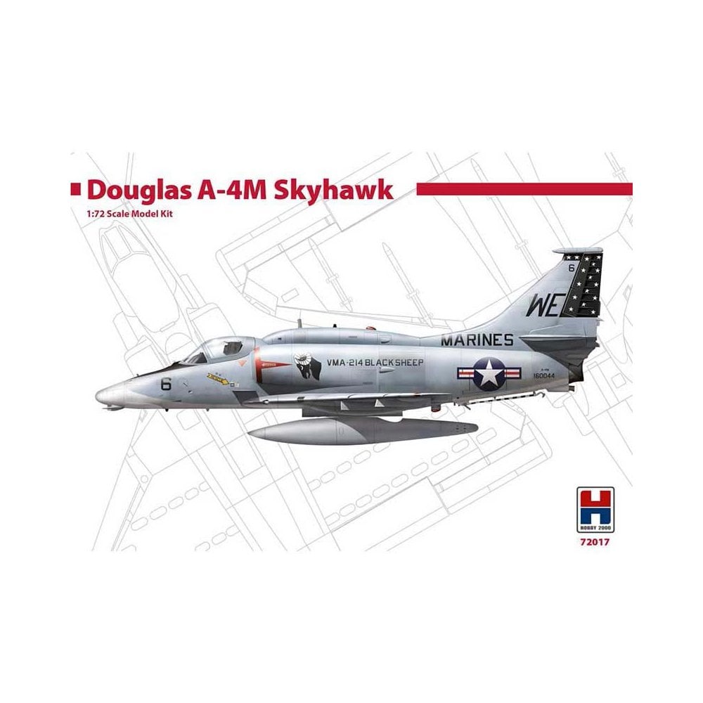 1/72 Douglas A-4M Skyhawk - Black Sheep Hobby 2000 H2K72017 1/72 Douglas A-4M Skyhawk - Black Sheep Hobby 2000 H2K72017
