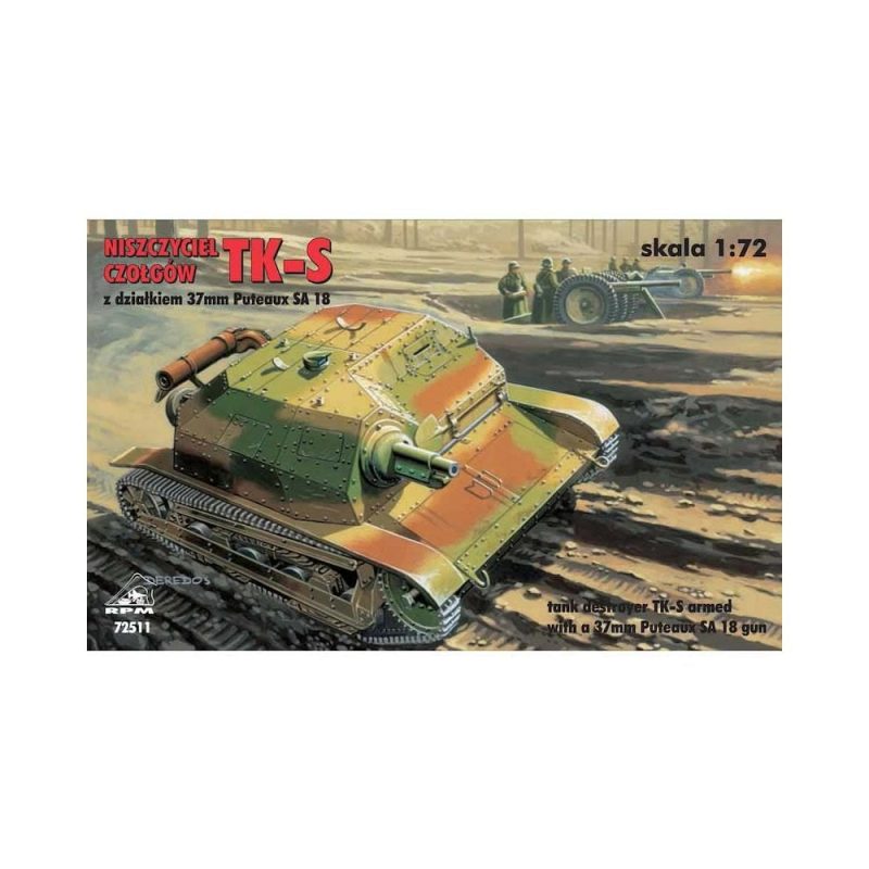 1/72 TK-S with 37mm SA 18 gun RPM RPM72511 1/72 TK-S with 37mm SA 18 gun RPM RPM72511