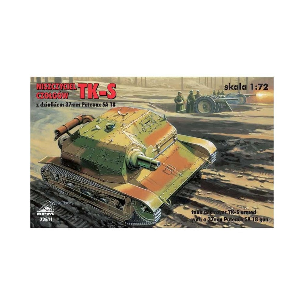 1/72 TK-S with 37mm SA 18 gun RPM RPM72511 1/72 TK-S with 37mm SA 18 gun RPM RPM72511