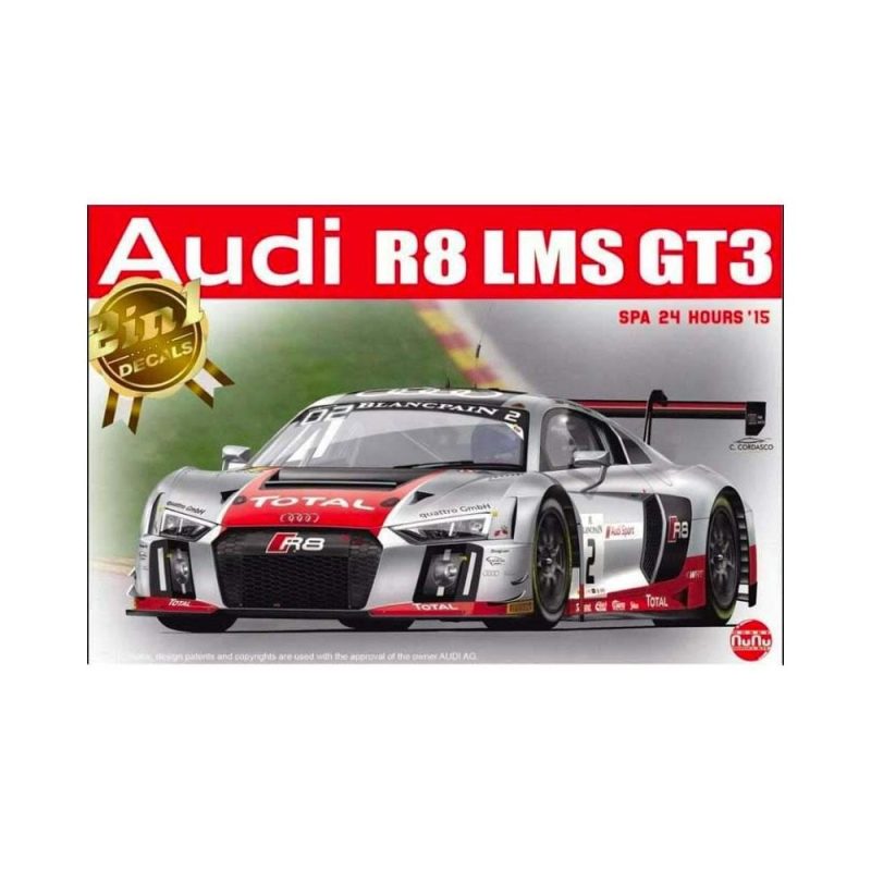 1/24 Audi R8 GT3 LMS Team NUNU 24004 1/24 Audi R8 GT3 LMS Team NUNU 24004