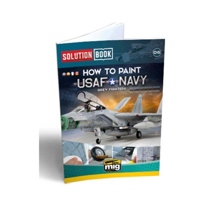 USAF/US Navy Air Superiority Grey Camouflages Book Ammo A.MIG-6509