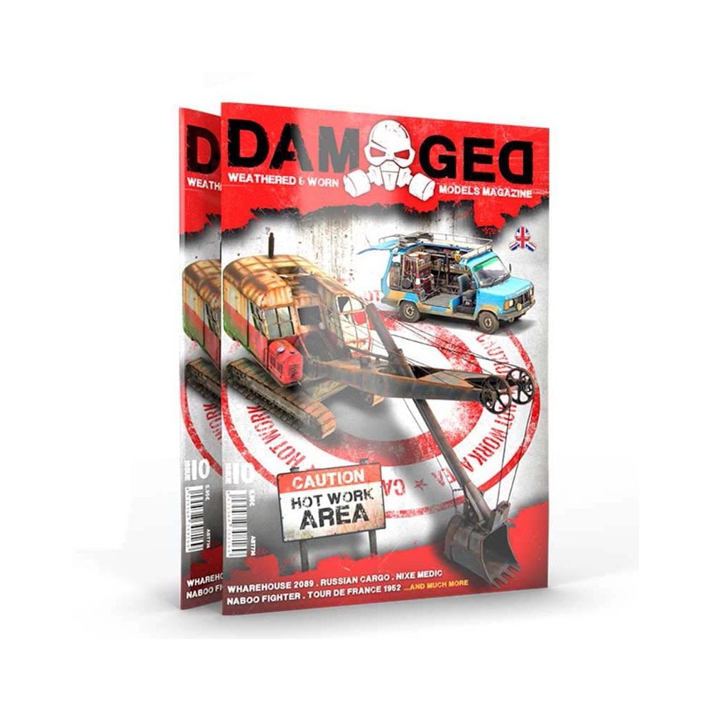 Worn and Weathered Models Magazine No.10 (DAMAGED Series) Mig Productions ABT736 Worn and Weathered Models Magazine No.10 (DAMAGED Series) Mig Productions ABT736