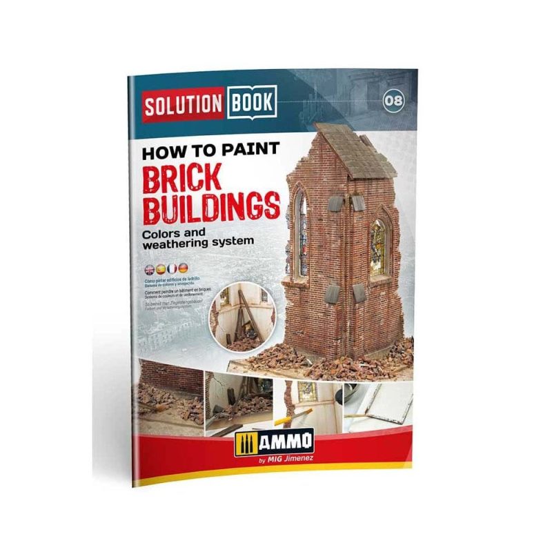 Ammo Solution Book 09 How to Paint Brick Buildings A.MIG-6510