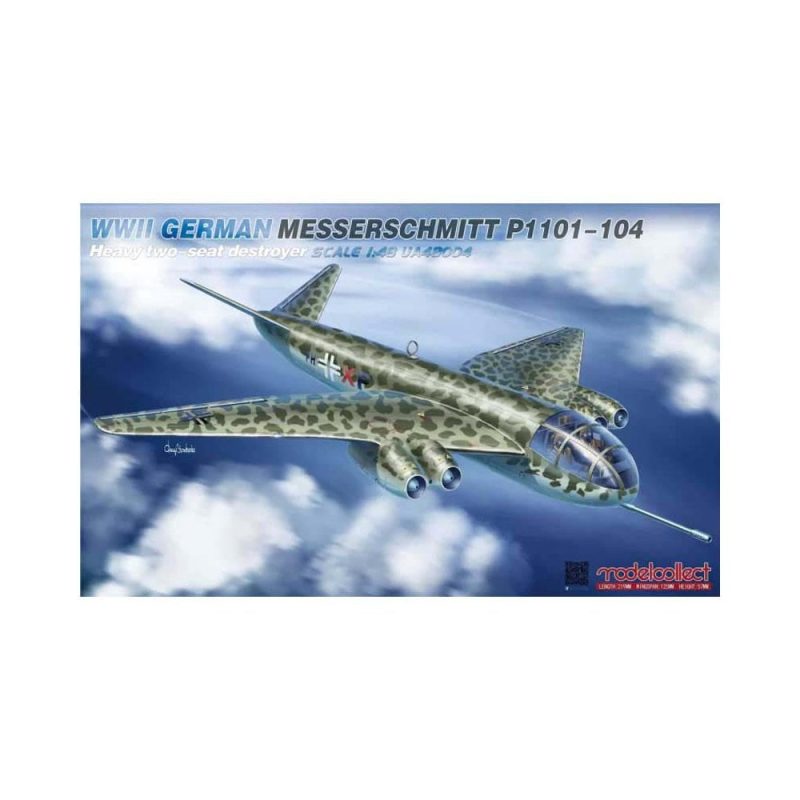 1/48 WWII German Messerschmitt P1101-104 Model Collect UA48004