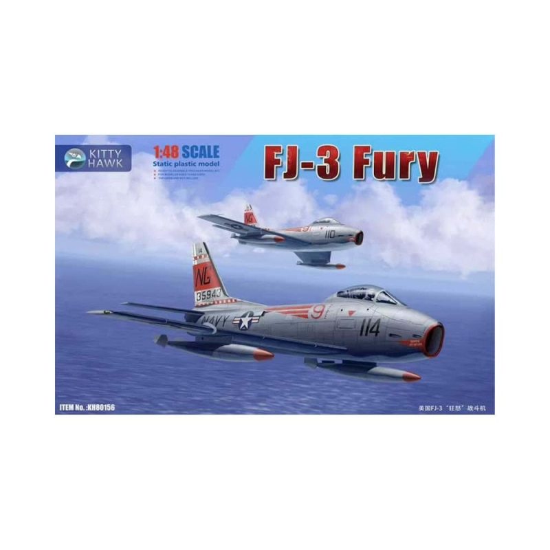 1/48 FJ-3 Fury Kitty Hawk 80156 1/48 FJ-3 Fury Kitty Hawk 80156