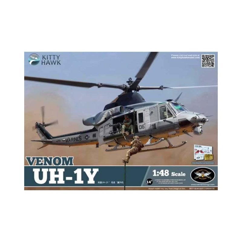1/48 UH-1Y Venom Kitty Hawk 80124 1/48 UH-1Y Venom Kitty Hawk 80124
