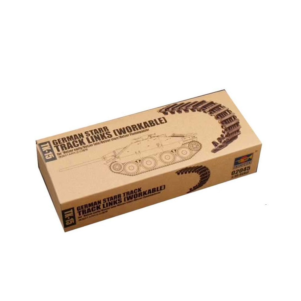 1/35 German STARR Track links (Workable) Trumpeter 02045 1/35 German STARR Track links (Workable) Trumpeter 02045
