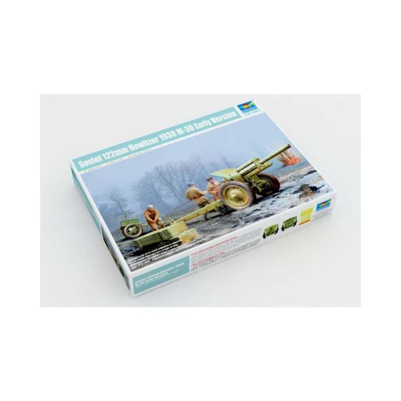 1/35 Soviet 122mm Howitzer 1938 M-30 Early Version Trumpeter 02343