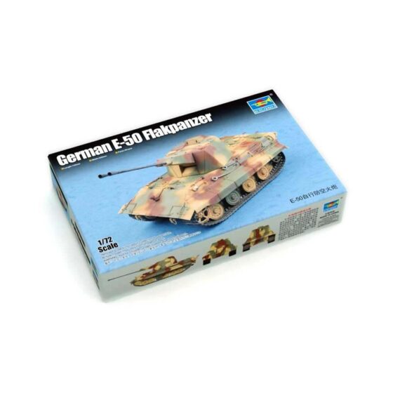 1/72 German E-50 Flakpanzer Trumpeter 07124 1/72 German E-50 Flakpanzer Trumpeter 07124