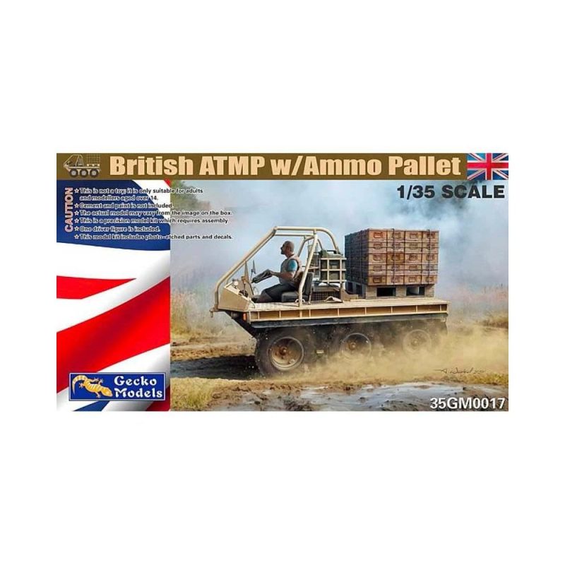 Gecko Models British ATMP with Ammo Pallet (1/35) 35GM0017
