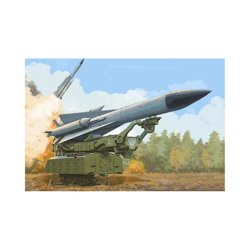 1/35 Russian 5V28 SAM & 5P72 Launcher (SAM-5 Gammon) Trumpeter 09550