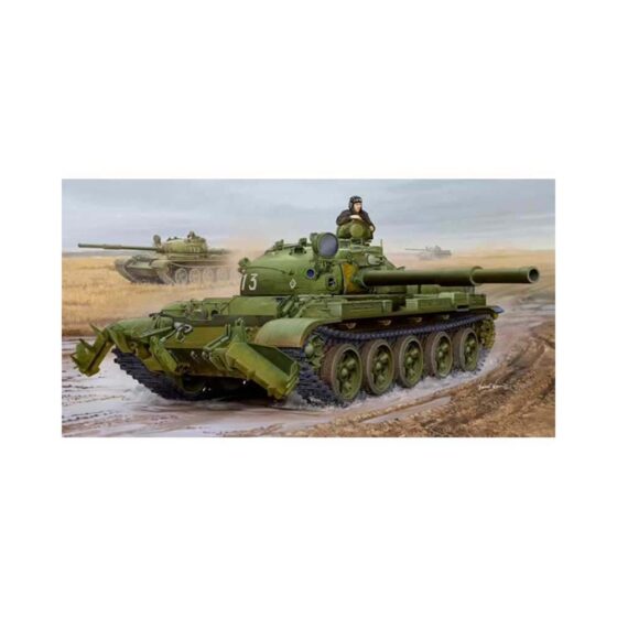 1/35 T-62 Mod 1975 KMT-6 Mine Plough Trumpeter 01550
