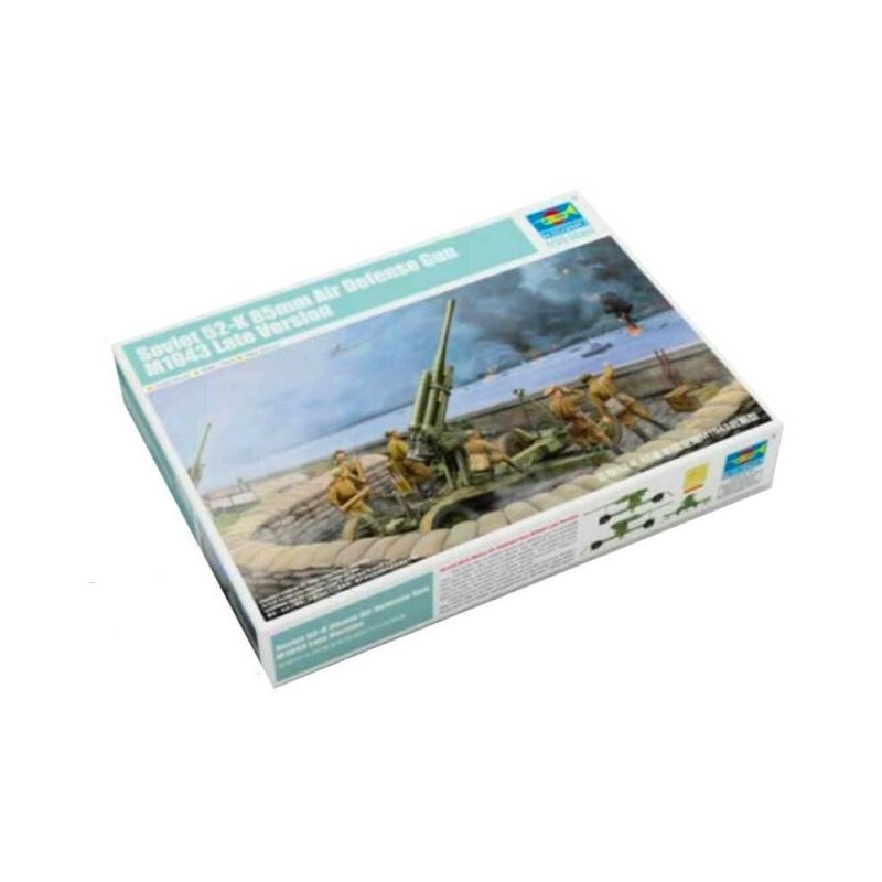 1/35 52-K 85mm Soviet Air Defence Gun M1943 Late Trumpeter 02342