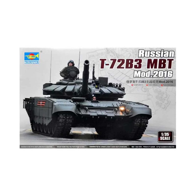 1/35 Russian T-72B3 MBT Mod 2016 Trumpeter 09561