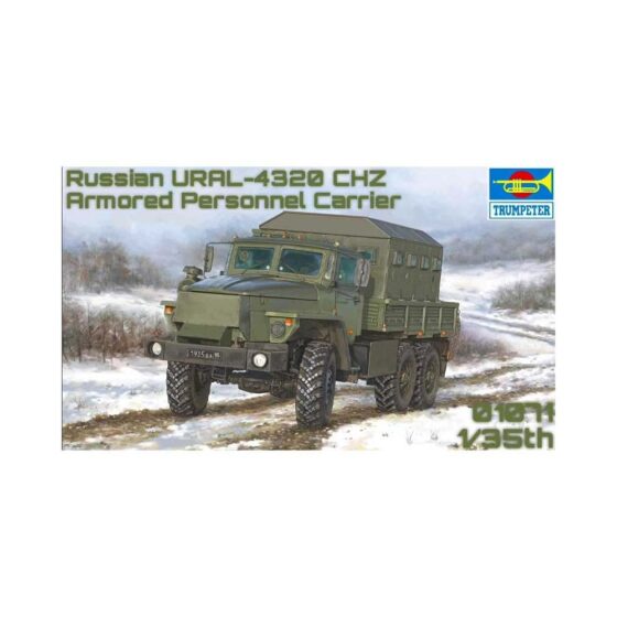 1/35 Russian URAL-4320 CHZ Trumpeter 01071 1/35 Russian URAL-4320 CHZ Trumpeter 01071