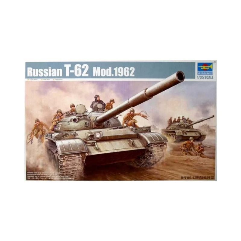 1/35 T-62 Russian Tank Mid Trumpeter 00376
