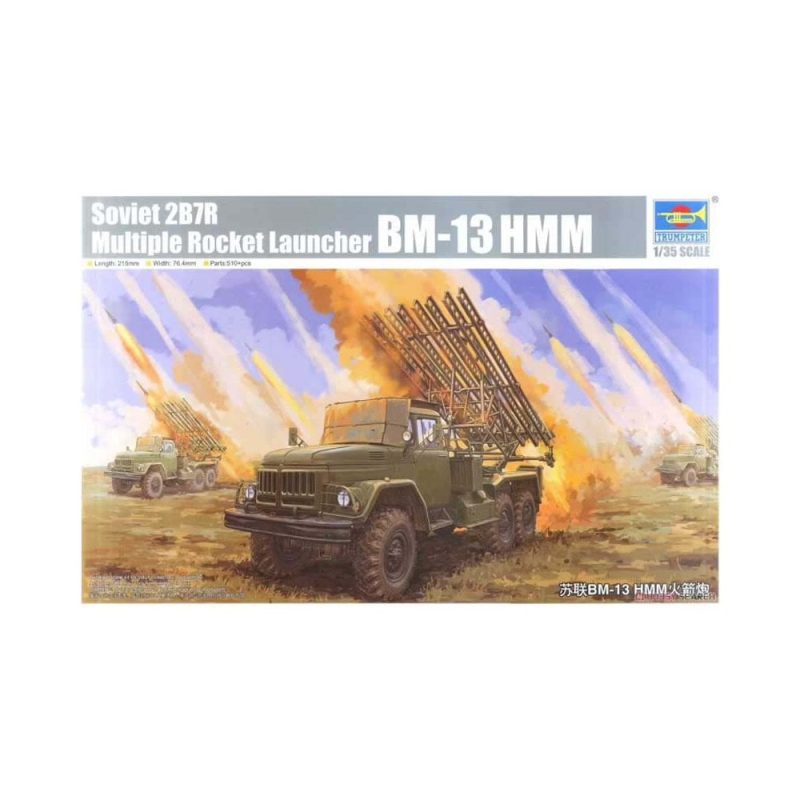 1/35 Soviet 2B7R Multiple Rocket Launcher BM-13 NMM Trumpeter 01062