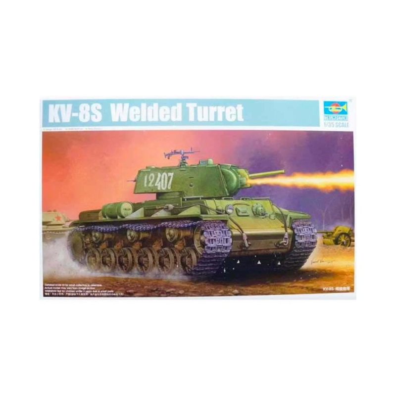 1/35 KV-8S Welded Turret Trumpeter 01568