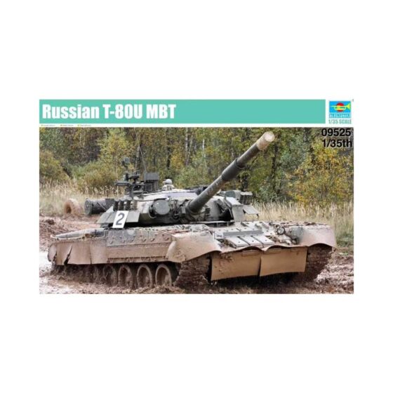 1/35 Russian T-80U MBT Trumpeter 09525 1/35 Russian T-80U MBT Trumpeter 09525