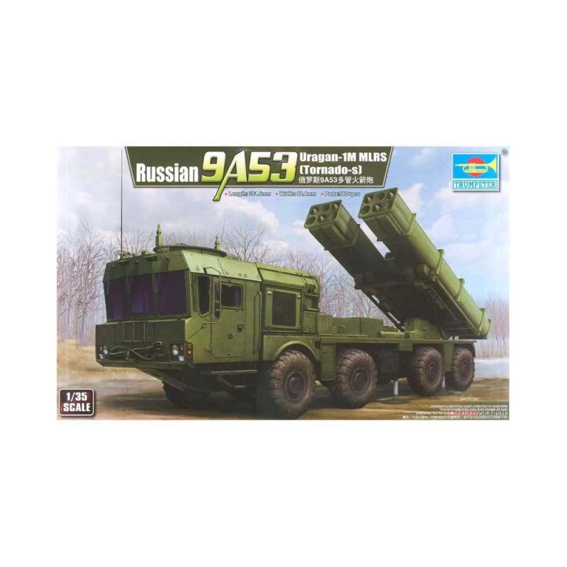 1/35 Russian 9A53 Uragan-1M MLRS (Tornado-S) Trumpeter 01068